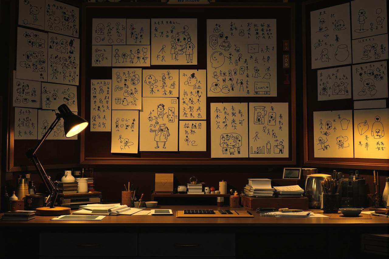 搜短剧创作团队 搜短剧 - 创作工作室氛围